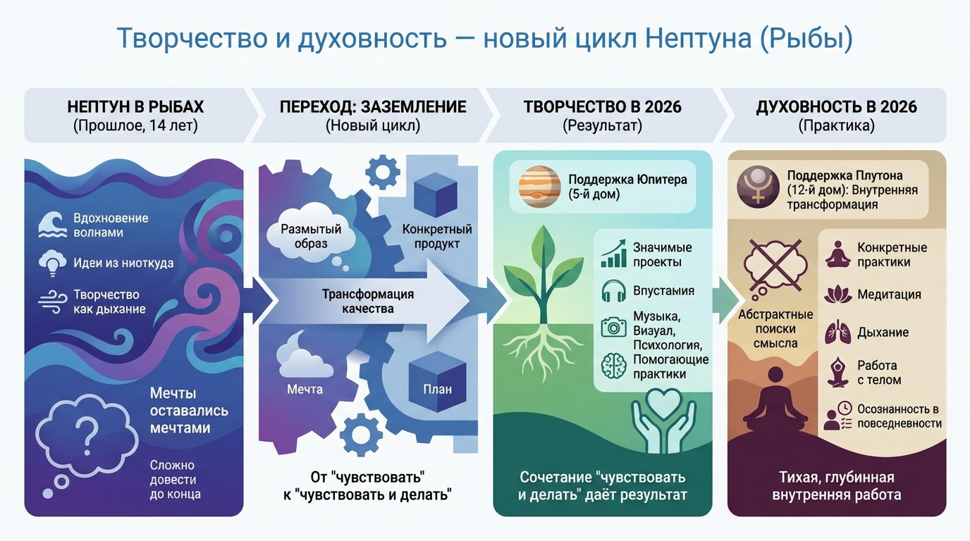 Прогноз для Рыб по кварталам 2026