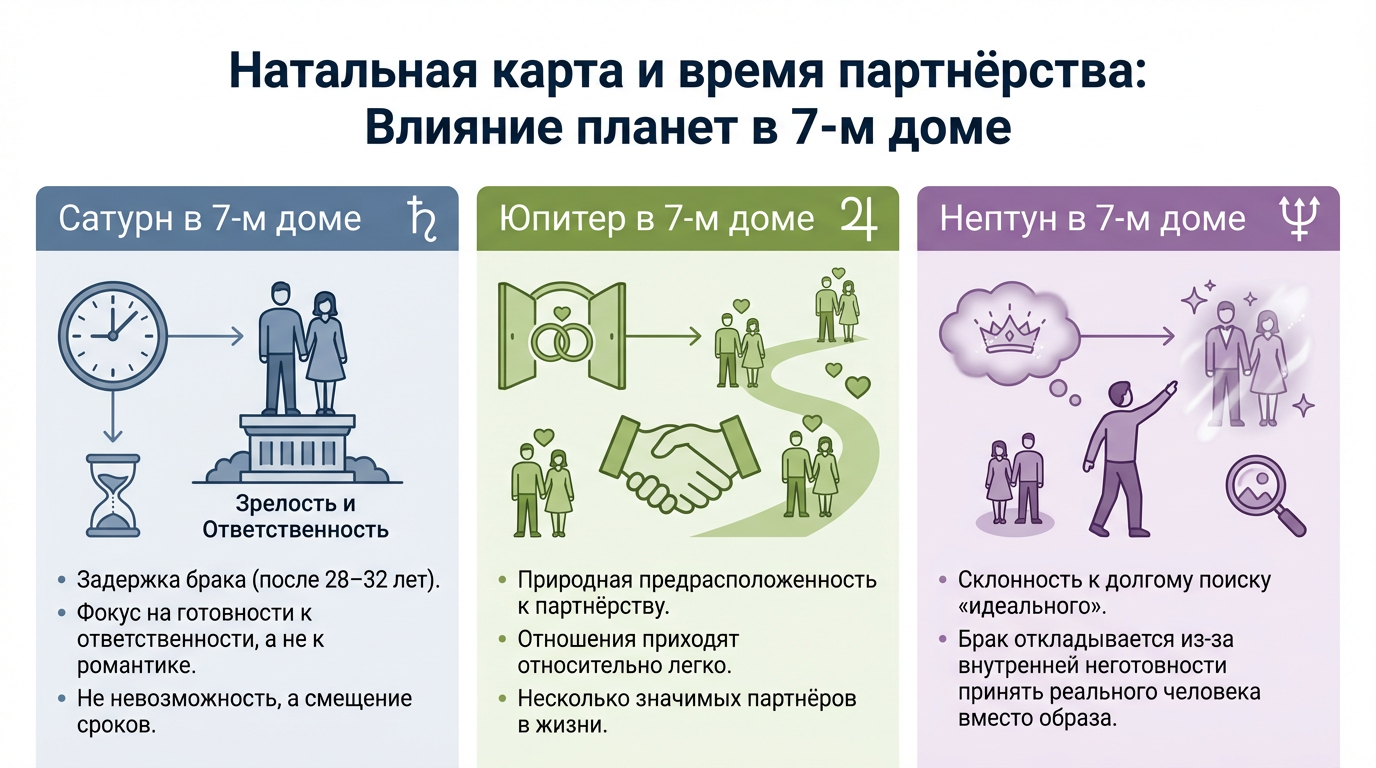 Натальная карта: есть ли «заложенное» время