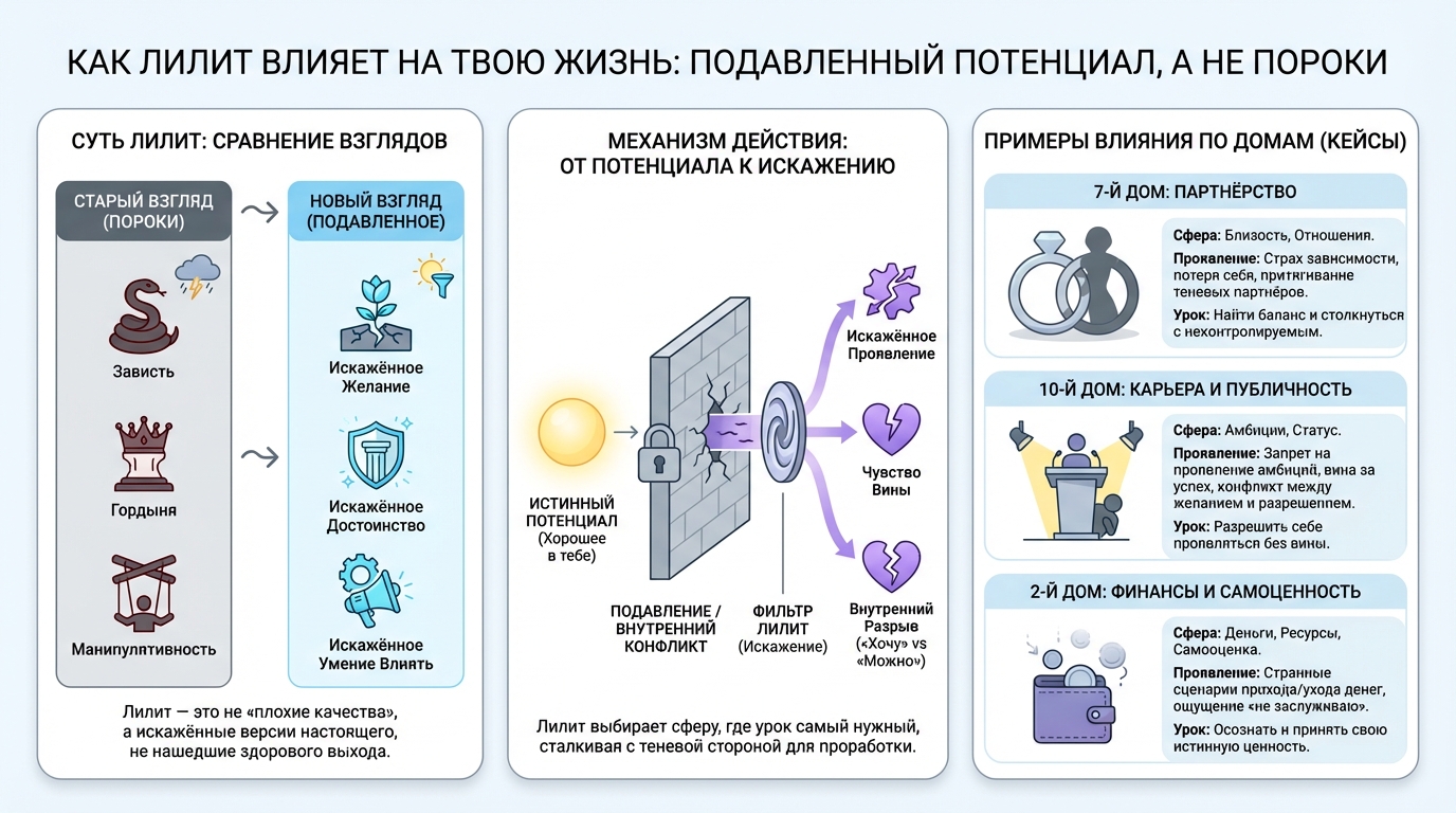 Как Лилит влияет на твою жизнь