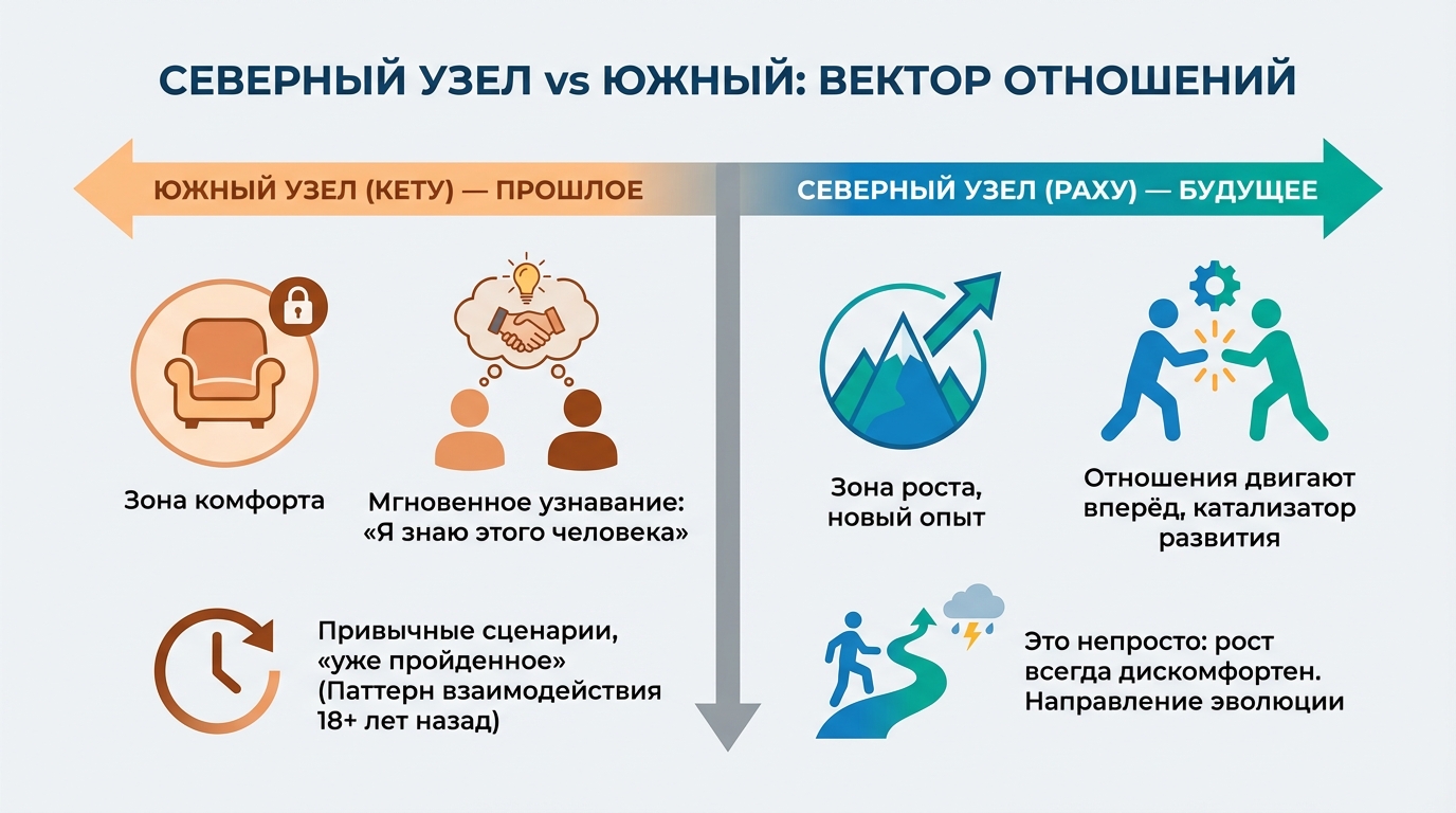 Северный узел vs Южный: вектор отношений