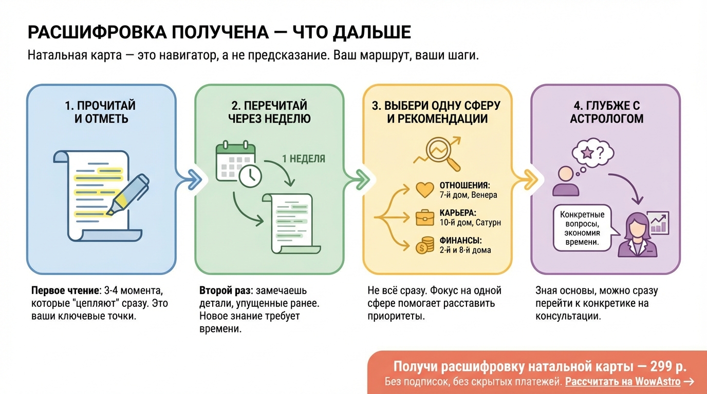 Расшифровка получена — что дальше