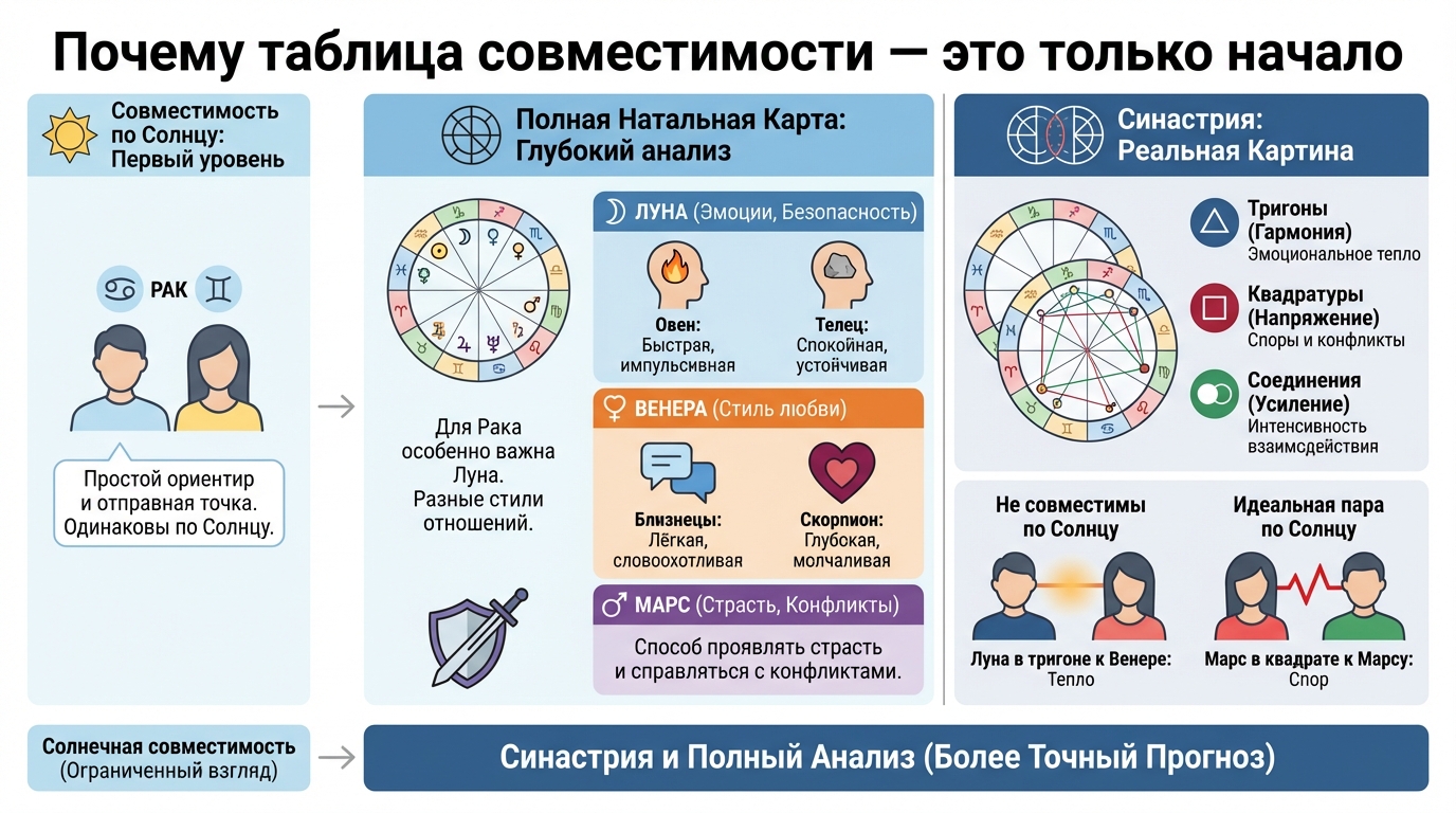 Почему таблица совместимости — это только начало