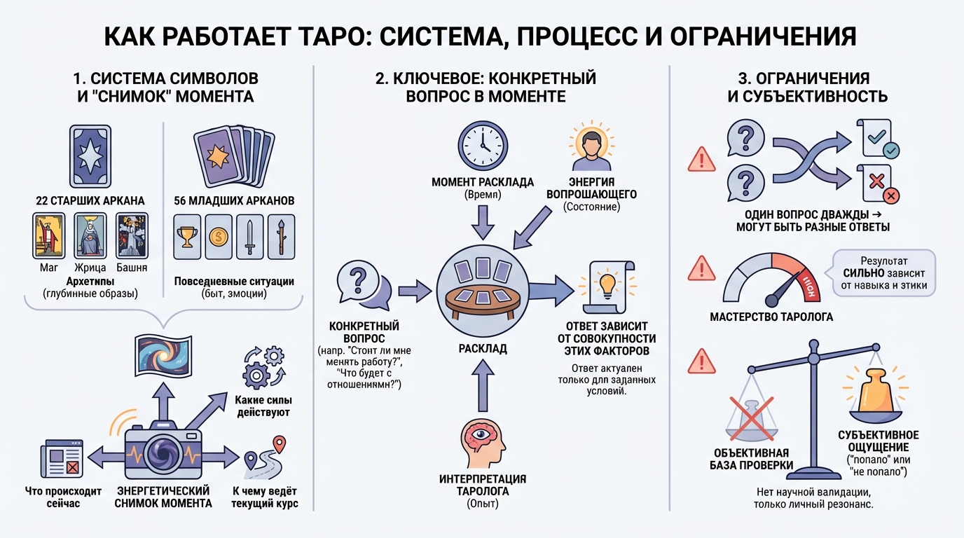 Как работает таро
