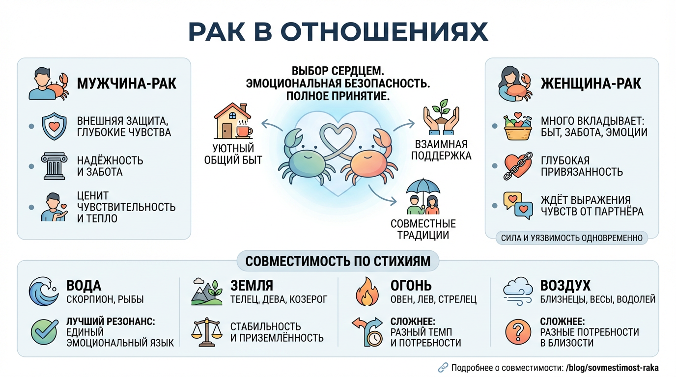 Рак в отношениях